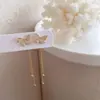 Brincos de tarracha de borboleta com pino de prata 925 e diamante dois brincos simples longos com franja joias pequenas e delicadas