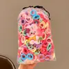 Goma Negra Desechable para el Cabello Banda Elástica Alta Elasticidad Anillo para el Cabello Infantil Accesorio para el Cabello para Niñas