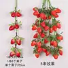 Modelo de utilería de hilo vegetal, granos, maíz, colgantes de pimiento rojo, decoraciones de granja, arreglos decorativos