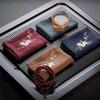Paños de Cocina de Algodón y Lino al por Mayor con Logo Personalizado, Simples, Suaves, Absorbentes, Paños de Cocina Bordados, Paños de Cocina para Cuidado de Ollas, Paños de Cocina de Limpieza Estilo Japonés