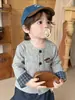 Roupas de Bebê para Meninos, Roupa de Primavera para Crianças Pequenas, Cardigã Suéter Moderno e Estiloso, Calça Casual da Moda para Bebês