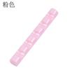 Porta Caneta de Tiras para Nail Art Pequeno Porta Caneta Estilo Japonês Porta Caneta Simples com 5 Divisórias Porta Caneta para Manicure Porta Caneta de Plástico