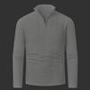 Suéter de cuello semialto con cremallera para hombre, suéter de manga larga, chaqueta, camisa base, comercio exterior transfronterizo de primavera y otoño, venta al por mayor
