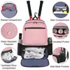 Bolsa de Raquetas Deportivas para Cross-Border de Venta Caliente Mochila Deportiva con Múltiples Compartimentos para Viaje Almacenamiento Independiente para Zapatos