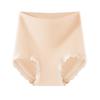 Ropa interior de cintura alta para mujer, algodón puro en la entrepierna, 10A, entrepierna antibacteriana, talla grande, shorts que cubren el abdomen, bragas para mujer