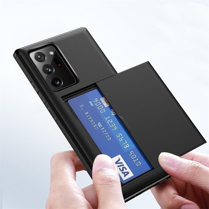 手机壳 三星note20手机壳 插卡保护套