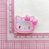 Accesorios para el Cabello de Dibujos Animados Brillantes DIY Accesorios de Joyería con Pegamento de Crema Lentejuelas de Azúcar Accesorios Lindos de Kt