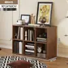 Estante de Livros Multi-Camadas Tipo Gaveta Rack de Armazenamento Estante para Livros Ilustrados Infantis Quarto Quarto de Dormir Casa Estante de Livros de Chão Armário de Armazenamento