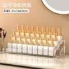 Expositor de Esmalte Multicamadas Caixa de Armazenamento de Cosméticos Salão de Unhas Fototerapia Gel Acrílico