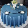 Mantel de Hotel Impermeable, Resistente al Aceite, Resistente al Calor, Mantel sin Lavado, Mantel Individual para Mesa de Comedor, Mesa Redonda Grande de Restaurante, Mantel Especial para Mesa de Banquete de Hotel