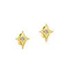 Estrellas Europeas y Americanas de Cuatro Puntas Transfronterizas Aparatos Individuales Nuevo de Moda Elegante Asimétrico Súper Hada Estrella Decoración Dental de Halloween