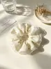 Elásticos de Cabelo Trançados Florais, Scrunchies Estilo Coreano com Acabamento em Renda, Elásticos de Alta Elasticidade, Fornecimento Atacado, Direto do Fabricante