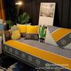 Combinación Pastoral Nueva Tela Antideslizante Cojín para Sofá Cojín de Algodón Lavable para Verano Otoño e Invierno Tela para Cojín de Sofá Estilo Europeo