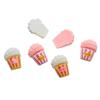Resina de palomitas de maíz de simulación de AliExpress comida y accesorios para jugar crema decoración para funda de teléfono móvil horquilla hecha a mano material para tocado