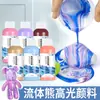 Adornos creativos hechos a mano para jugar DIY para niños, oso violento hecho a mano, traje de pintura acrílica, suministro para puesto, juguetes para graffiti