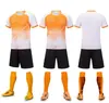 Traje de uniforme de fútbol duradero de manga corta para adultos y niños, camiseta ligera para competición deportiva de equipo para hombres y mujeres, uniforme de entrenamiento de verano