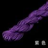 Cuerda de jade AB de 1 mm tejida a mano, línea roja, nudo chino, pulsera de jade, cuerda de cuentas, accesorios de joyería DIY.