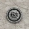 Botones metálicos repujados vintage de 12-23 mm para camisas, trajes, abrigos y accesorios de prendas de abrigo