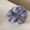 Scrunchies de Colores Dopamina Súper Estilizados para Mujer, Gomas para el Cabello de Alta Gama, Accesorios para Moños, Cuerdas para el Cabello Versátiles y Modernas