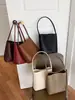 Bolso cubo tejido de estilo coreano transfronterizo para mujer, bolso texturizado, bolso de hombro simple para el día a día de verano 2026 con bolsillo interior