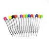 Base Giratoria Juego de Destornilladores de Acero Inoxidable Importado con Nueve Piezas para Reparación de Relojes