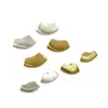 Aretes Geométricos Cepillados para Mujer, Diseño de Nicho con un Toque de Alta Gama, Aretes con Púa de Plata 925, Aretes Vintage para el Trabajo