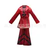 Descendentes Transfronteiriços 5 Princesa Coração Vermelho Menina Vermelha Cosplay Punk Roupa Halloween Fantasia Infantil