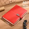Cuaderno de Oficina de Negocios A5 Cuaderno de Registro de Reuniones para Estudiantes A5 Diario Engrosado Bloc de Notas Simple Venta al por Mayor Piel