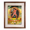 Buda Yuan Hui Nepal Pintado à Mão "King Kong Yoga Mãe" Thangka Pintura Decorativa Corredor Estudo Pintura de Parede
