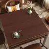 Nuevo Mantel Cuadrado para Mesa de Comedor Estilo Chino, Mesa de Centro de Madera Maciza, Impermeable, Resistente al Aceite, Resistente al Calor, Lavable, Mantel de Cuero Cuadrado para Mesa
