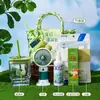 Pacote de Presente Refrescante, Caixa de Presente Refrescante de Verão, Pequenos Presentes para Funcionários para Prevenir Insolação e Refrescar, Lembrancinhas, Conjunto de Presente para Aliviar o Calor de Verão, Festival do Barco-Dragão