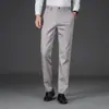 Pantalones Casuales para Hombre Otoño Nuevo Estilo Pantalones de Otoño para Hombres Jóvenes Pantalones Sueltos de Pierna Recta para Hombres de Mediana Edad Papá Pantalones de Negocio para Hombres