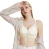 Seda de Hielo 961 Nuevo Ropa Interior Simple Anti-Caída Pecho Pequeño Push-Up Ajustable Sexy Sujetador