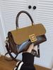 Ventas Directas de Fábrica Bolsas Bolsos de Mujer 2025 Nueva Moda Retro Bolso de Hombro Cruzado para el Trabajo Transfronterizo Textura de Alta Gama