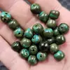 Cuentas Turquesas Estilo Antiguo, Cuentas Sueltas de Jade Sintético, Cuentas de Barril de Pino Oliva, Cuentas Espaciadoras Lulutong, Cuentas para Accesorios de Joyería DIY