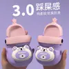 Zapatos de Cocodrilo para Bebé Pantuflas Infantiles para Niños Sandalias de Oso Lindas de Verano para Niñas de Interior Antideslizantes para el Hogar