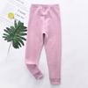 Calças Quentes Grossas Forradas de Lã para Crianças Outono e Inverno Joelheiras Térmicas para Meninos Uniforme Escolar Calças de Algodão Mágicas para Meninas Calças Térmicas