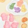 Moldes para Galletas Serie Gnomo de Navidad Diseño Pop-Up 3D Realista Herramientas de Horneado DIY para el Hogar