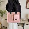 Nueva Moda Estilo Noreste Flor Grande Bolso de Mujer 2025 Primavera Nuevo Alto Valor de Color Gran Capacidad Bolso Tote para Viajar