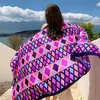 Lago Salado Chaka Noroeste Grande Turismo Estilo Étnico Bufanda Bufanda Nueva de Verano para Mujer Playa Marina Chal Protector Solar Delgado