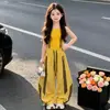Roupa de Performance de Jazz de Verão para Meninas, Colete com Cordão para Meninas, Roupa de Treino de Dança de Rua Hip-Hop, Conjunto para Desfile de Moda Infantil