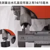 Tubo de alta pressão para desentupimento de esgoto, equipado com um bico de limpeza de esgoto para limpeza e lavagem, compatível com máquinas de lavar carros