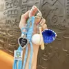 Cuerda Trenzada Estilo Transfronterizo Bolso de Béisbol de Moda Llavero Colgante Estilo Deportivo Llavero de Pareja Venta al por Mayor de Comercio Exterior