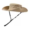 Sombrero de Sol de Verano para Hombre, Secado Rápido, para Exteriores, Montañismo, Deportes, Protección Solar, Malla Transpirable, Visera Solar, Sombrero de Sol Plegable, Sombrero de Pescador