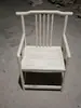 Sillas de madera maciza estilo antiguo, sillones de madera de olmo, sillas sombrero oficial, sillas de media luna con mesas de té, sin terminar, venta al por mayor en volumen.