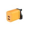 Nuevo Modelo Privado Cargador Rápido Doble USB con 2 Puertos, Carga Rápida 5V-2.A, Múltiples Interfaces, Estándares Europeos y Americanos