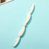 Cuchillo para Cejas Macro para Hombre Seguridad Antirrayas Principiante para Mujer Rascador Doble para Cejas con Peine Flor