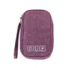 Estuche Portátil para Audífonos, Bolsa Portátil para Almacenamiento de Cables de Datos, Cargador de Audífonos, Cable de Alimentación, Batería Portátil, Bolsa Digital
