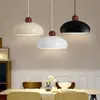 Luminária Pendente Nórdica com Estilo Cremoso Criativo e Único para Restaurante, Sala de Jantar Japonesa Minimalista Moderna, Iluminação de Balcão de Bar para Restaurante de Hot Pot com Cabeça Única