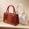 2025 Nova Bolsa de Casamento Dia das Mães para Mãe Bolsa de Noiva High-end Atmosférica Vermelha Bolsa de Meia-idade Nicho Feminino